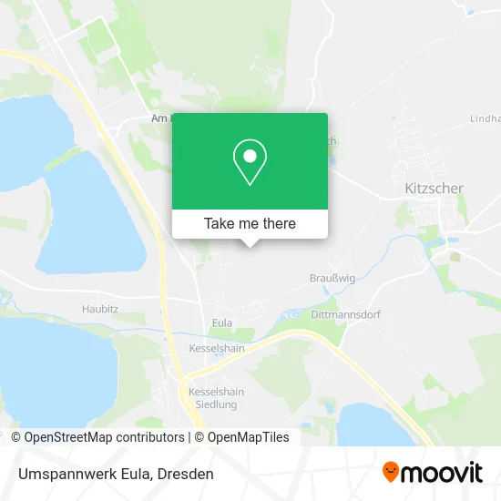 Карта Umspannwerk Eula