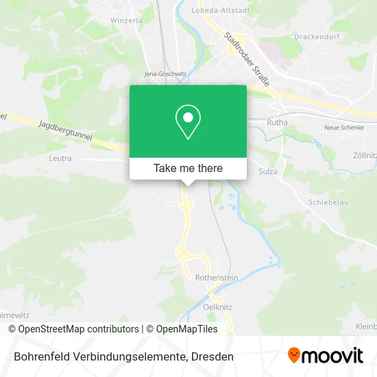 Карта Bohrenfeld Verbindungselemente