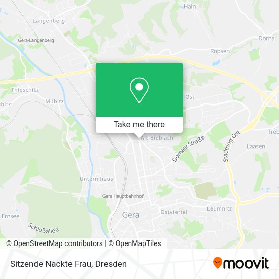 Карта Sitzende Nackte Frau