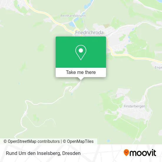 Rund Um den Inselsberg map