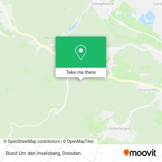 Rund Um den Inselsberg map
