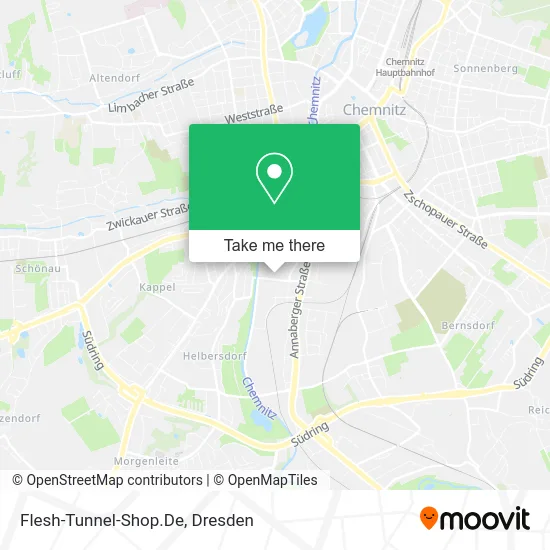 Карта Flesh-Tunnel-Shop.De