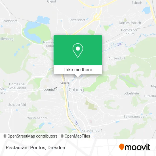 Карта Restaurant Pontos