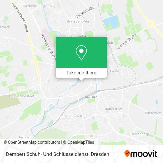 Карта Dembert Schuh- Und Schlüsseldienst