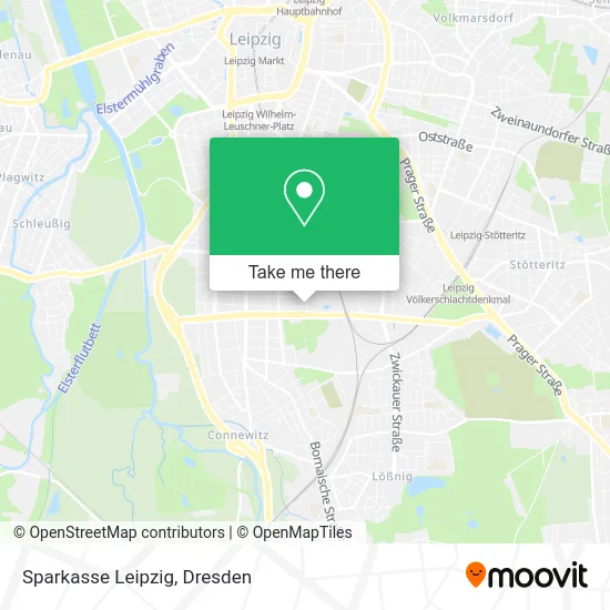 Карта Sparkasse Leipzig