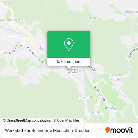 Карта Werkstatt Für Behinderte Menschen