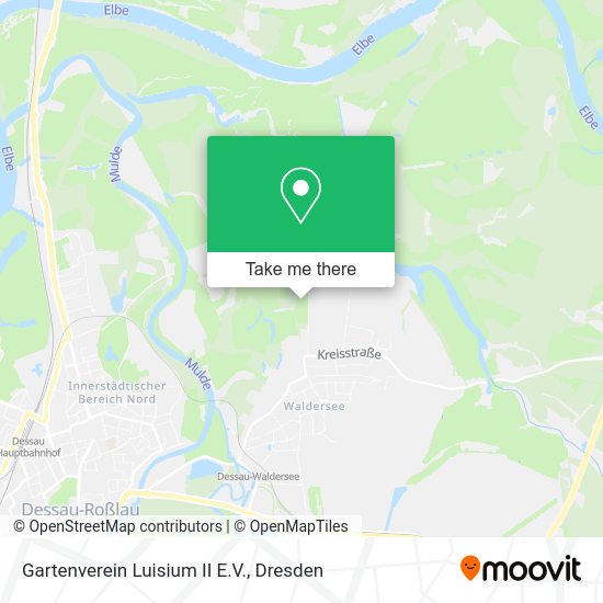 Карта Gartenverein Luisium II E.V.