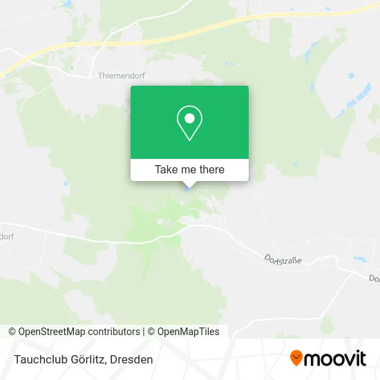 Карта Tauchclub Görlitz