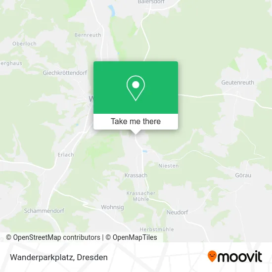 Карта Wanderparkplatz