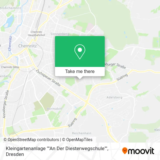 Карта Kleingartenanlage ""An Der Diesterwegschule""