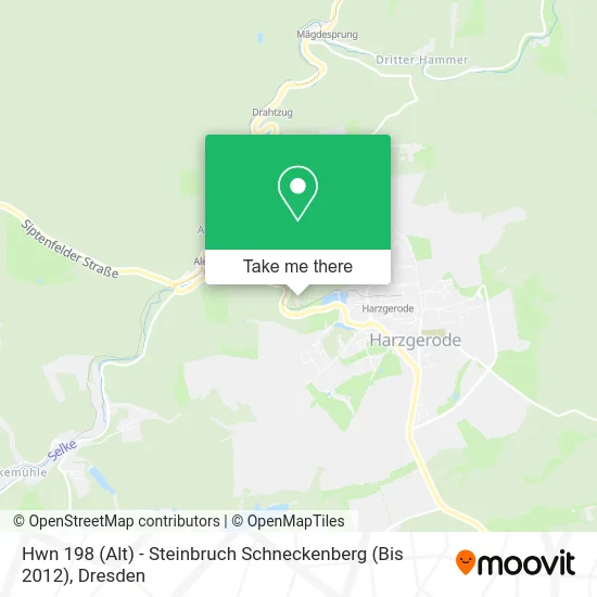 Карта Hwn 198 (Alt) - Steinbruch Schneckenberg (Bis 2012)
