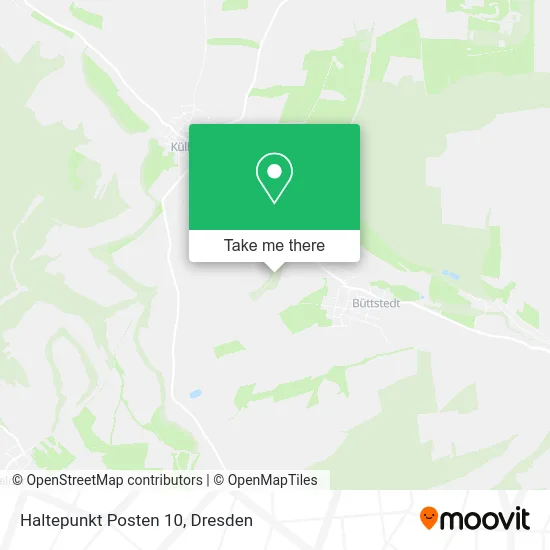 Карта Haltepunkt Posten 10