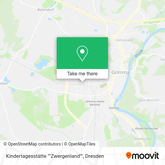 Карта Kindertagesstätte ""Zwergenland""