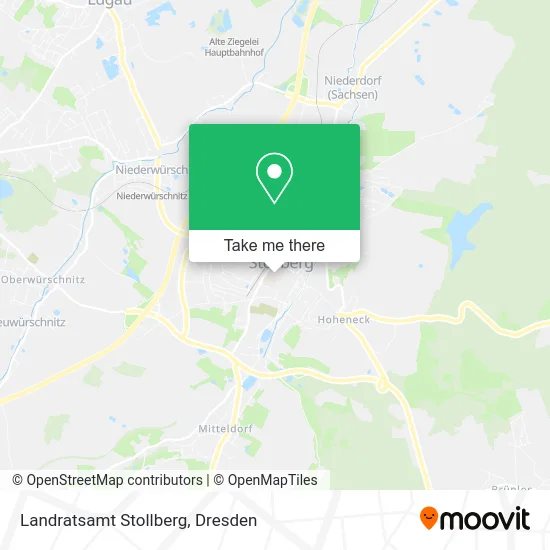 Карта Landratsamt Stollberg