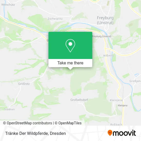 Карта Tränke Der Wildpferde
