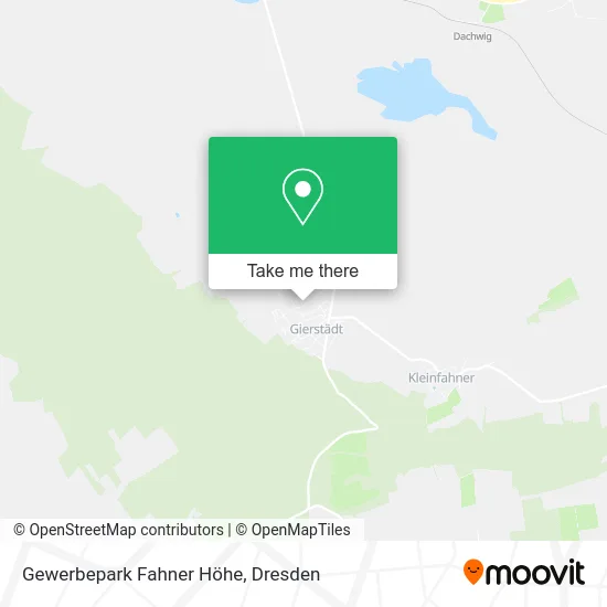 Карта Gewerbepark Fahner Höhe
