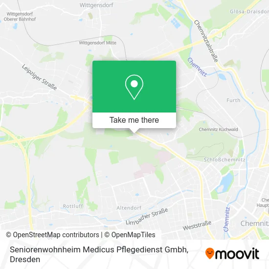 Карта Seniorenwohnheim Medicus Pflegedienst Gmbh