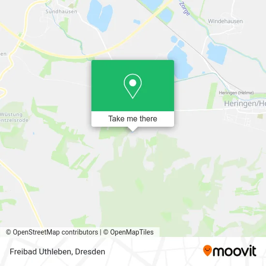 Карта Freibad Uthleben