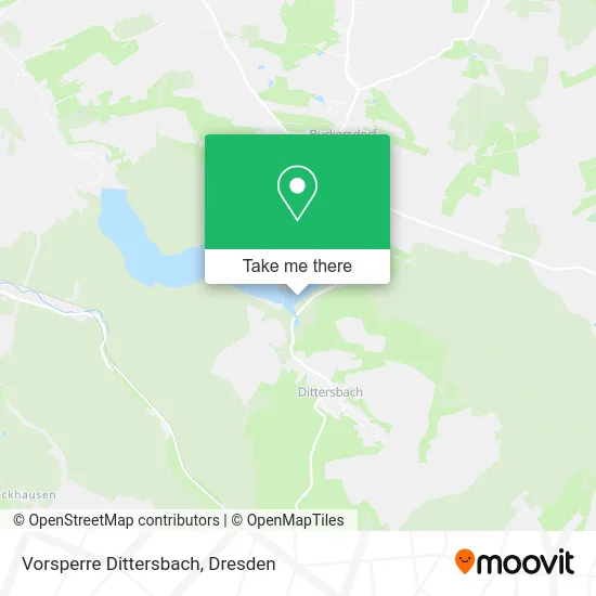 Карта Vorsperre Dittersbach