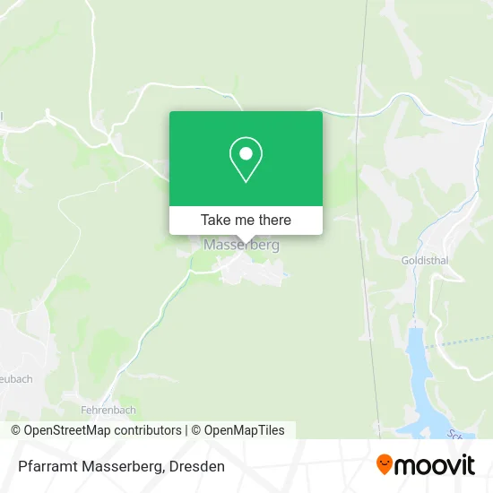 Карта Pfarramt Masserberg