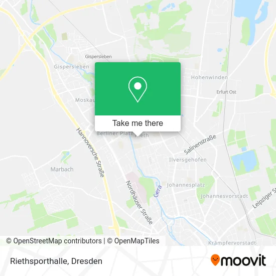 Riethsporthalle map