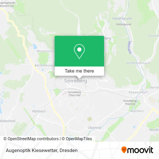 Карта Augenoptik Kiesewetter