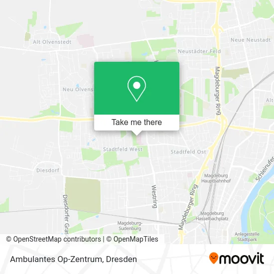 Карта Ambulantes Op-Zentrum