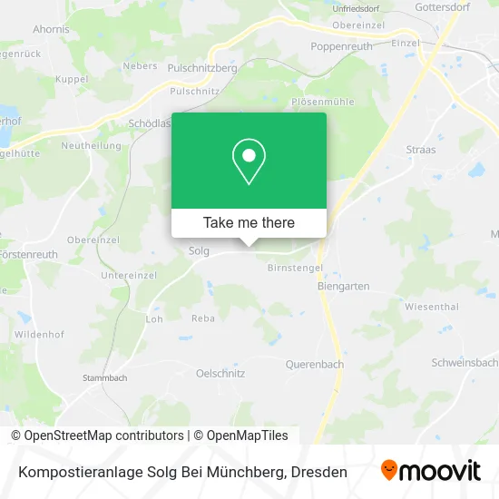 Карта Kompostieranlage Solg Bei Münchberg