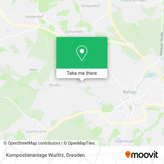 Карта Kompostieranlage Wurlitz