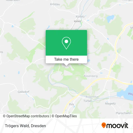 Карта Trögers Wald