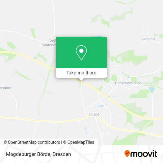Карта Magdeburger Börde