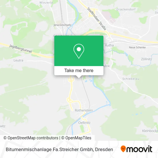 Карта Bitumenmischanlage Fa.Streicher Gmbh