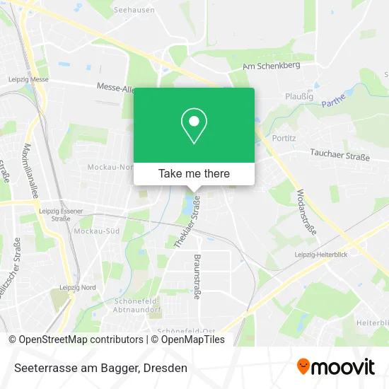 Карта Seeterrasse am Bagger