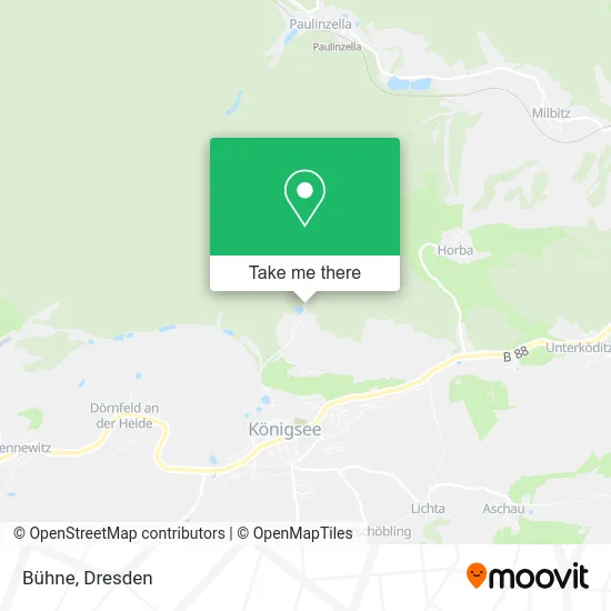 Карта Bühne