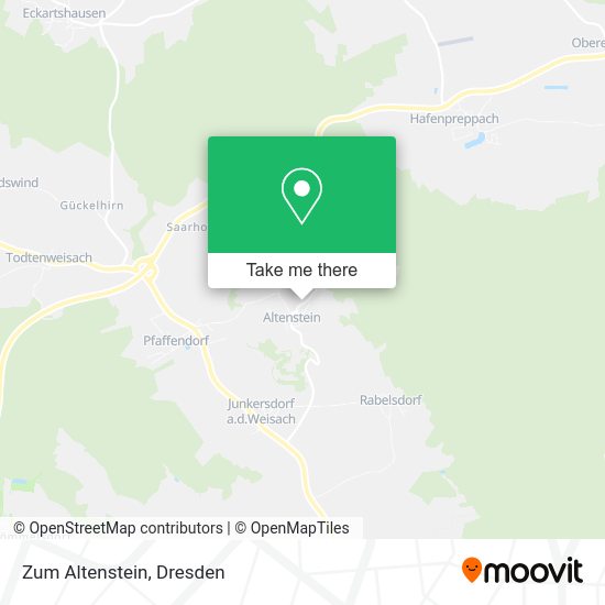 Карта Zum Altenstein