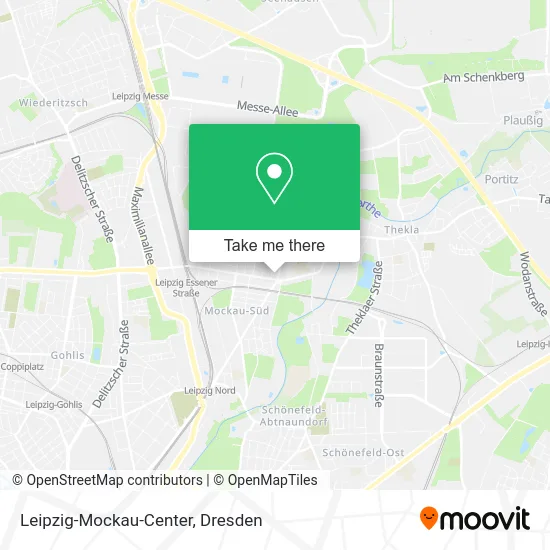 Карта Leipzig-Mockau-Center