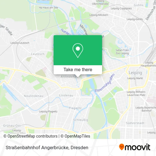 Карта Straßenbahnhof Angerbrücke