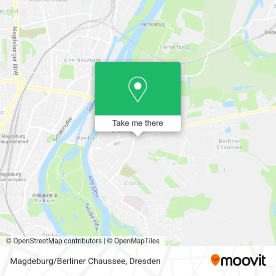 Карта Magdeburg/Berliner Chaussee