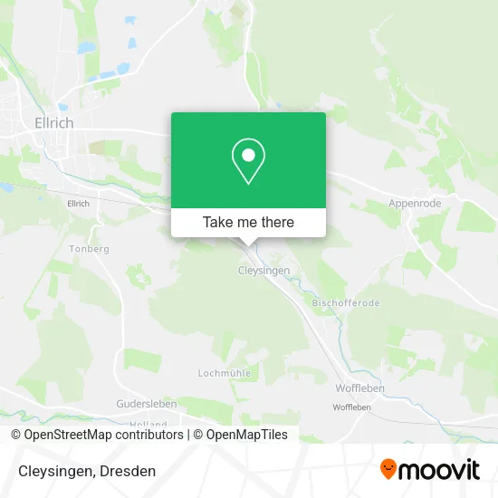Карта Cleysingen