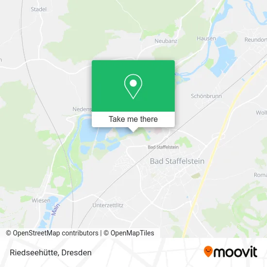 Riedseehütte map