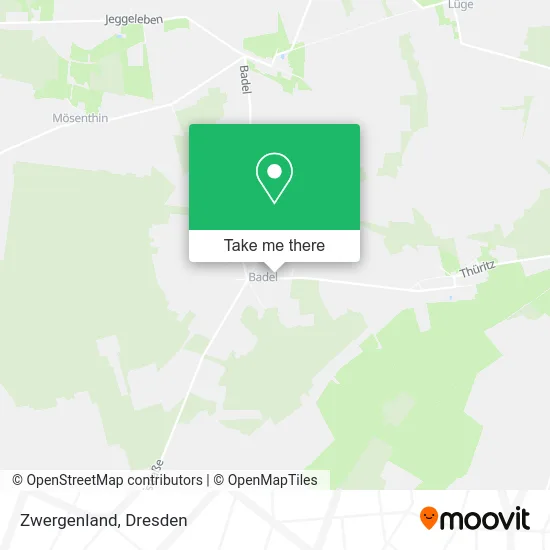Карта Zwergenland