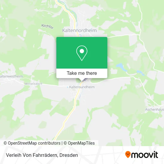 Карта Verleih Von Fahrrädern