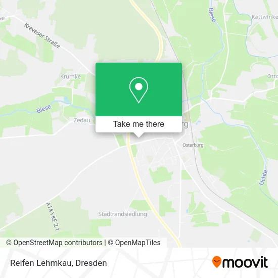 Карта Reifen Lehmkau