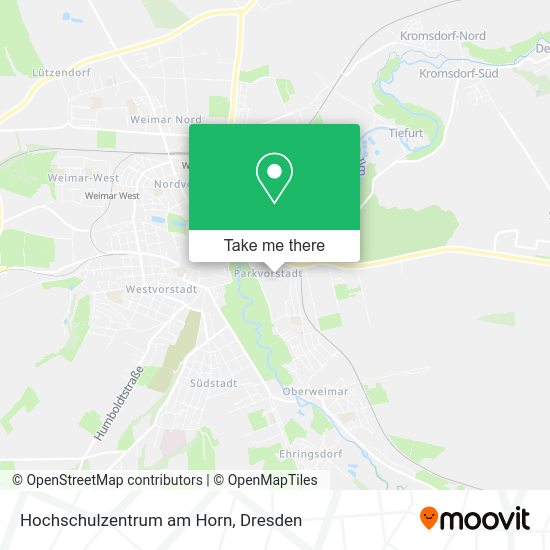 Карта Hochschulzentrum am Horn