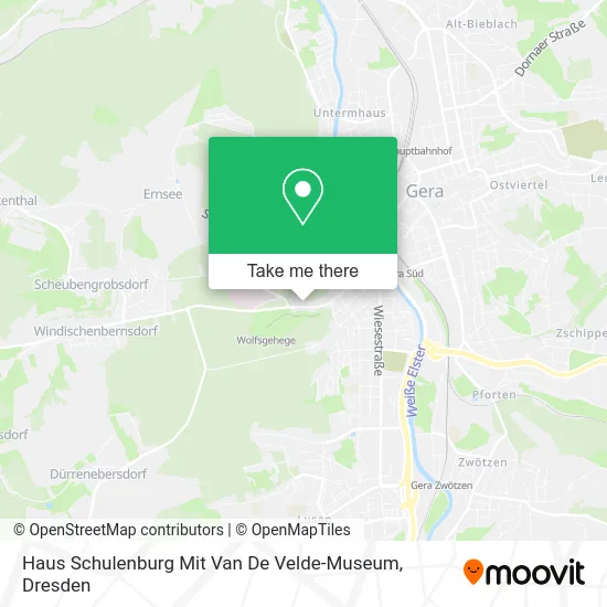 Карта Haus Schulenburg Mit Van De Velde-Museum