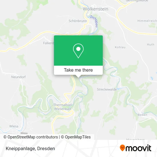 Карта Kneippanlage