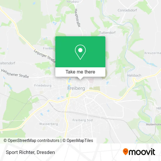 Sport Richter map