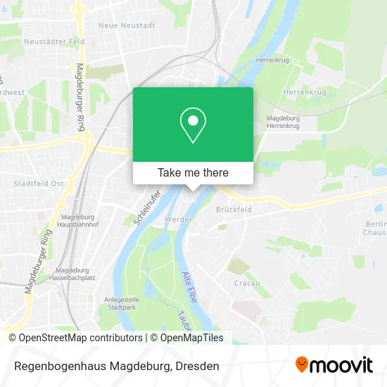 Карта Regenbogenhaus Magdeburg