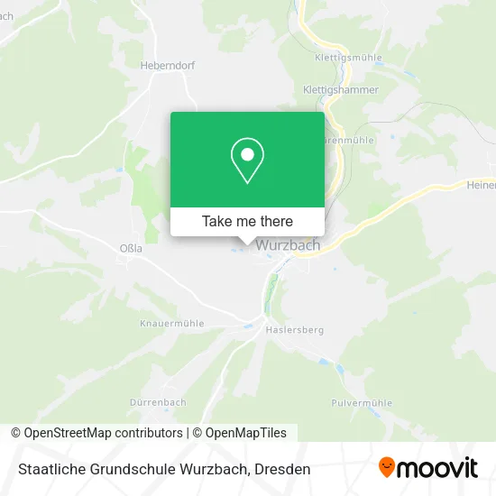 Карта Staatliche Grundschule Wurzbach