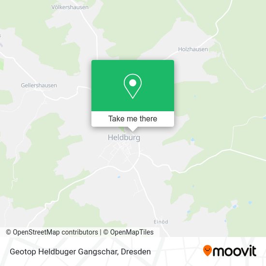 Карта Geotop Heldbuger Gangschar